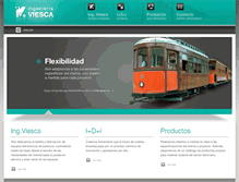 Tablet Screenshot of ingenieriaviesca.com